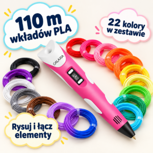 MagiPan3D™ — Magiczny długopis dla dzieci + 110 m kolorowych wkładów ✨ - obrazek 3