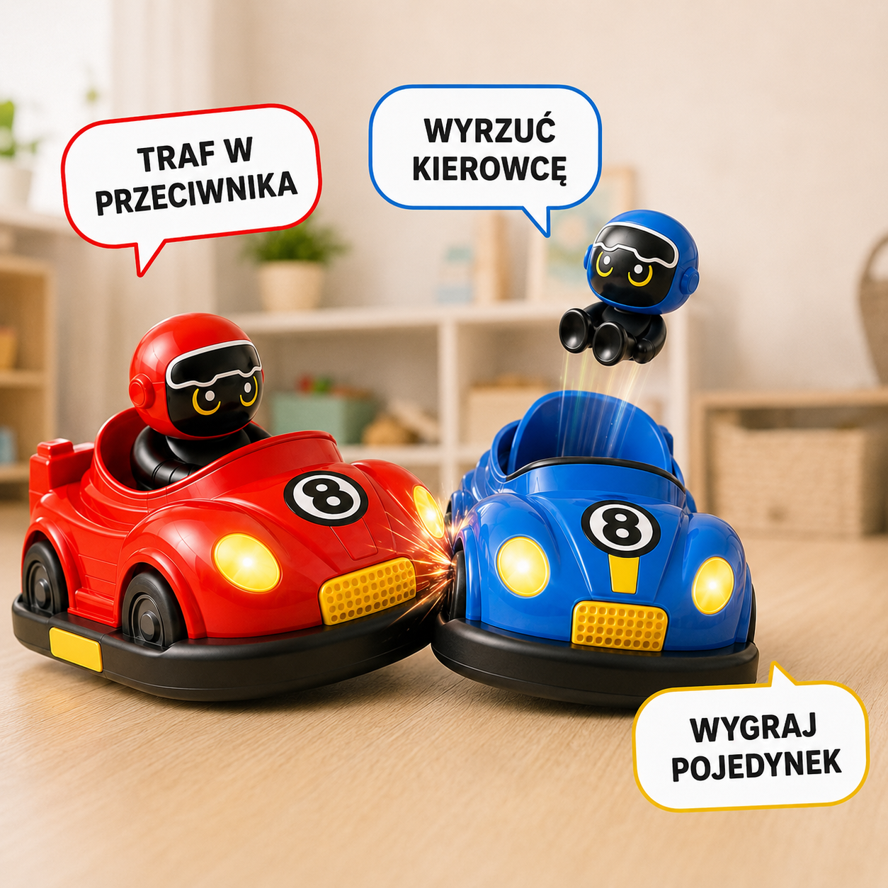CrashRiders™ DUO - Zdalnie sterowane auta do pojedynków - obrazek 2